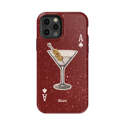 Red Dirty Martini iPhone Case