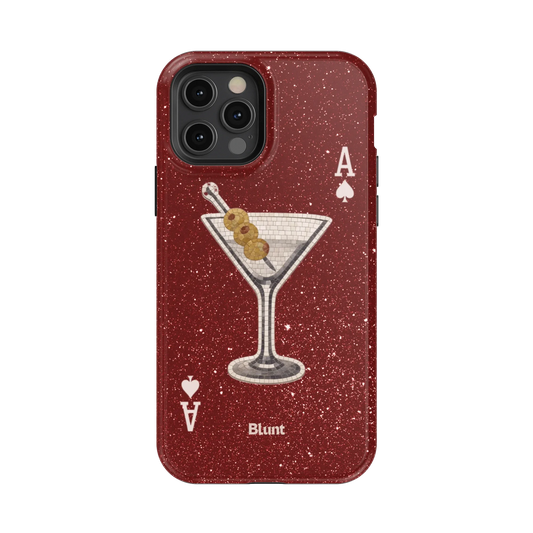 Red Dirty Martini iPhone Case