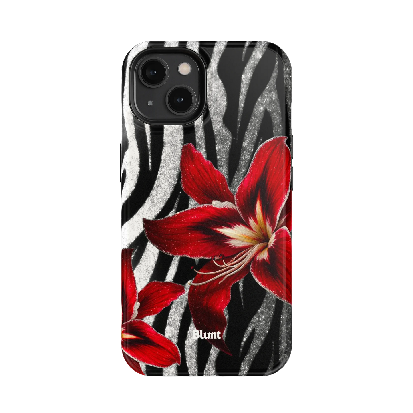 Zebra Rouge iPhone Case
