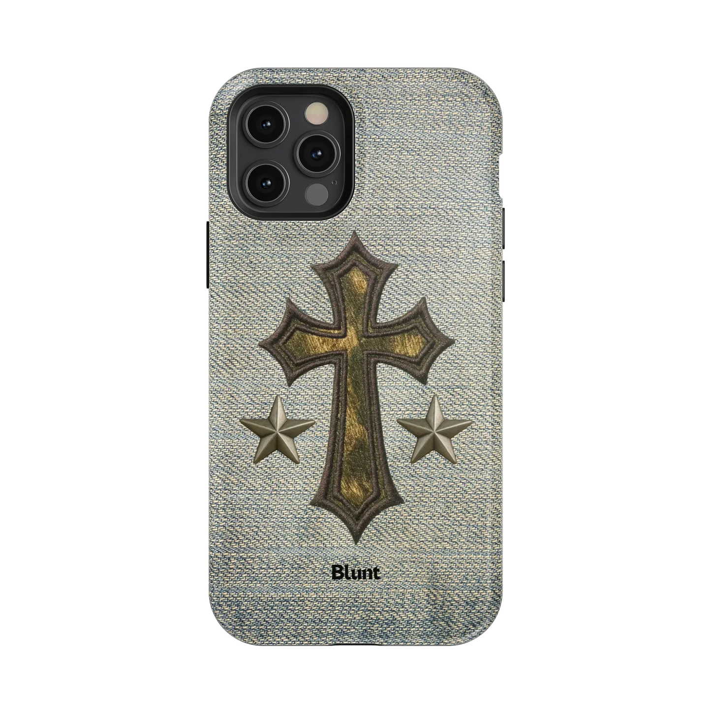 Denim Faith iPhone Case