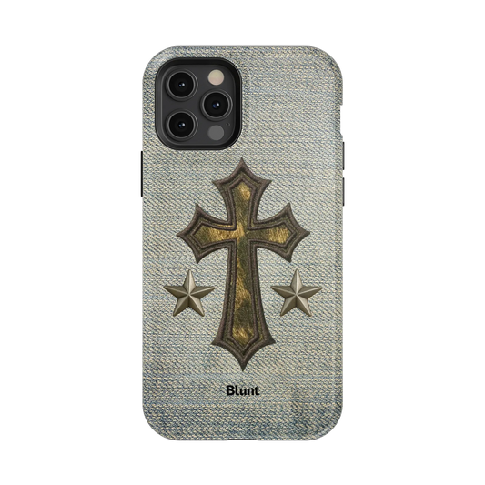 Denim Faith iPhone Case