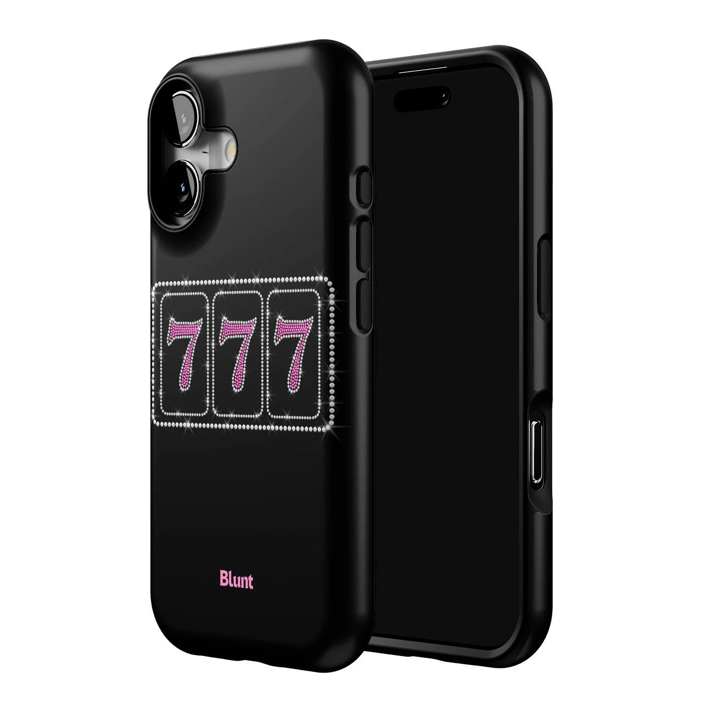 Pink Lucky 777 iPhone Case