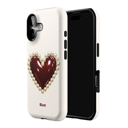 Maroon Muse iPhone Case