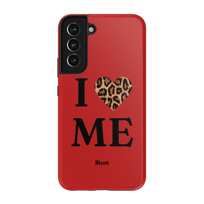 Red I Love Me Samsung Case
