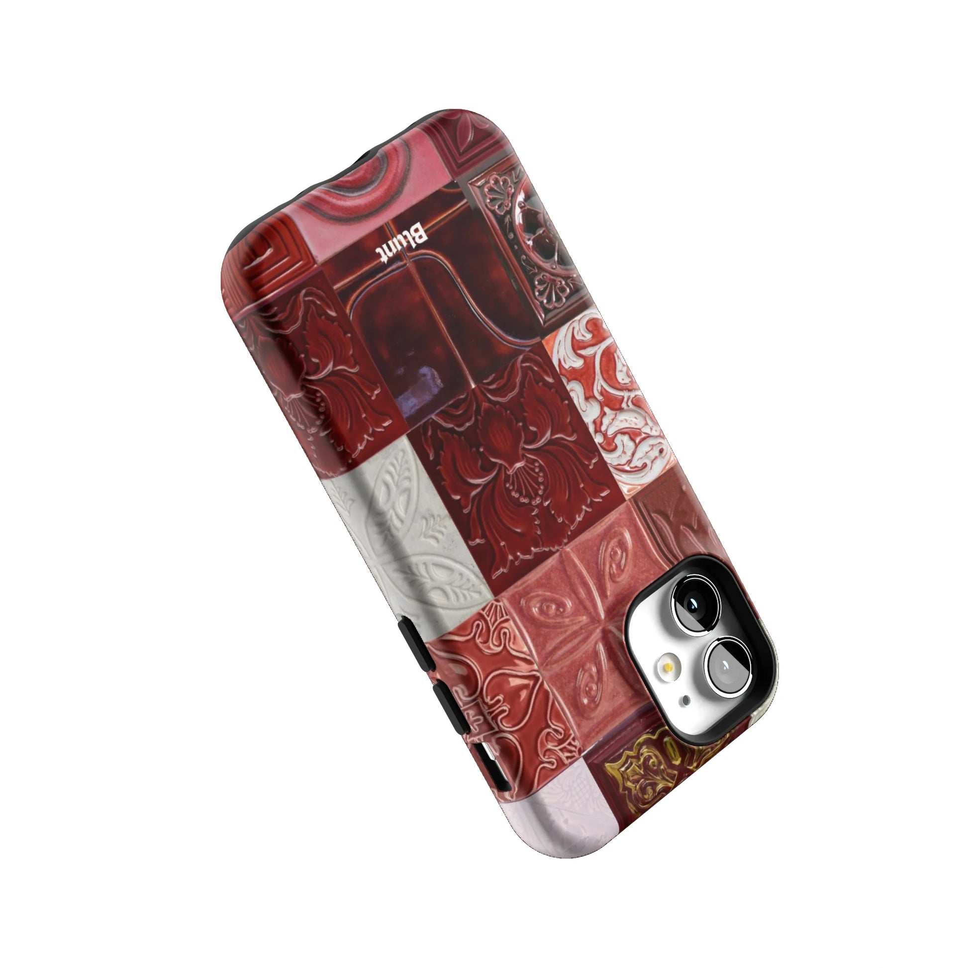 Checkered-Rouge-iphone-case-iPhone 12 Mini-4
