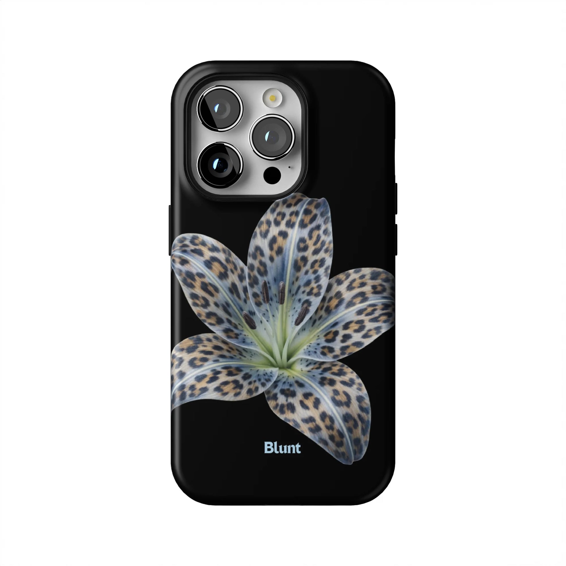 Blue-Leopard-Bloom-iphone-case-iPhone 14 Pro-1