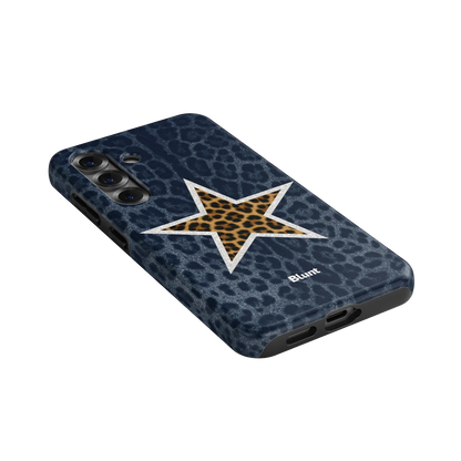 Denim Cheetah Star Samsung Case