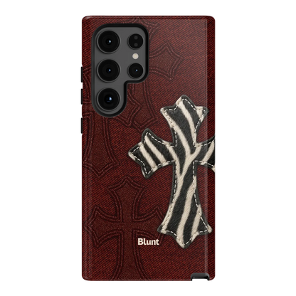 Zebrascale Cross Samsung Case