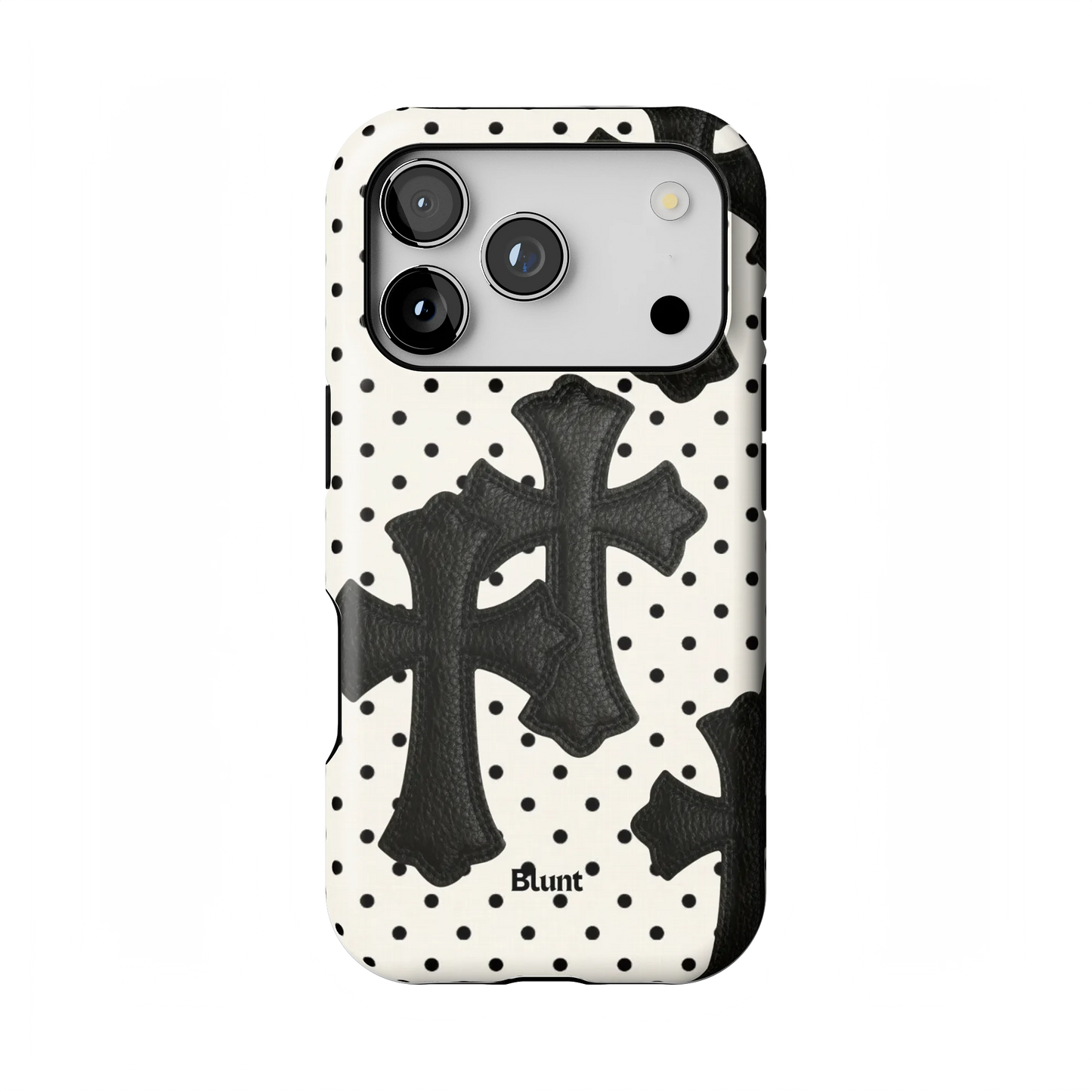 Noir Crosses iPhone Case
