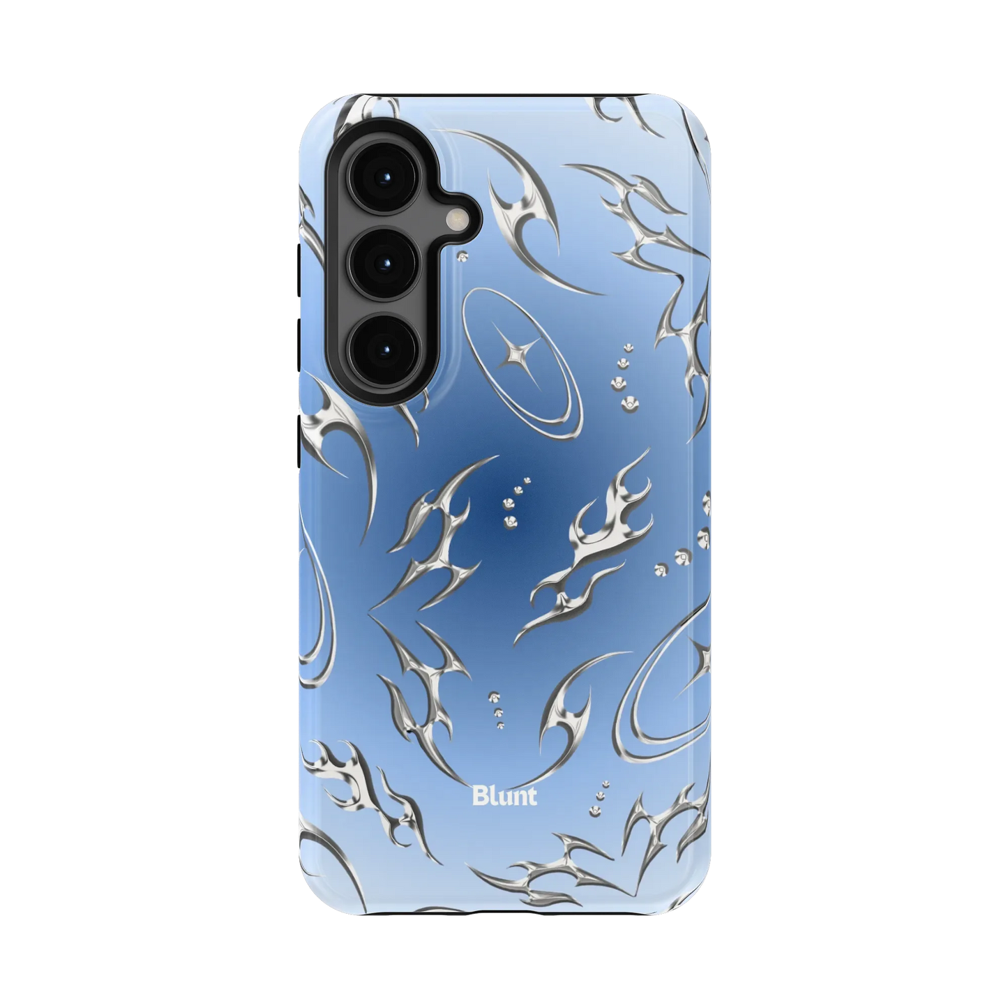 Blue Cyber Samsung Case