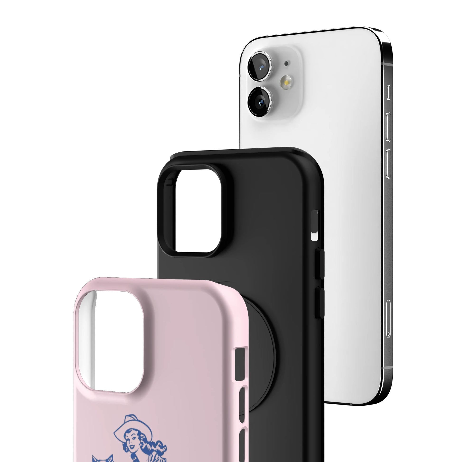 Pink-Lasso-Lady-iphone-case-iPhone 12-3