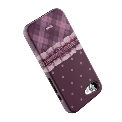 Lilac-Lattice-iphone-case-iPhone 16 E-4