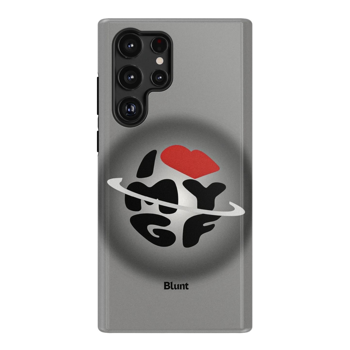 Grey Aura Girlfriend Samsung Case