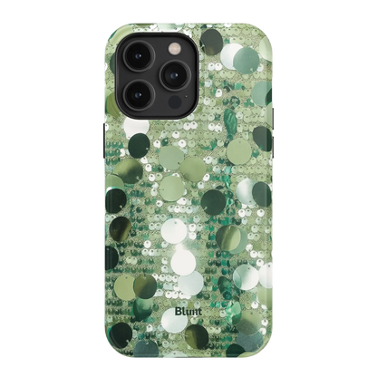 Sage Glitz iPhone Case