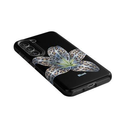 Blue-Leopard-Bloom-samsung-case-Galaxy S23-2