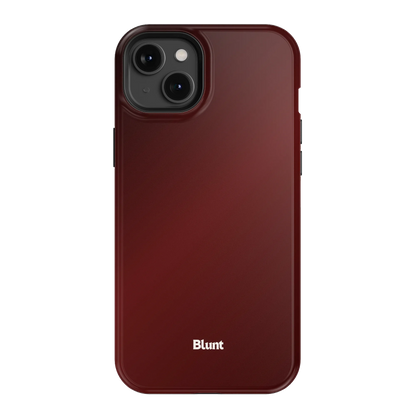 Oxblood iPhone Case