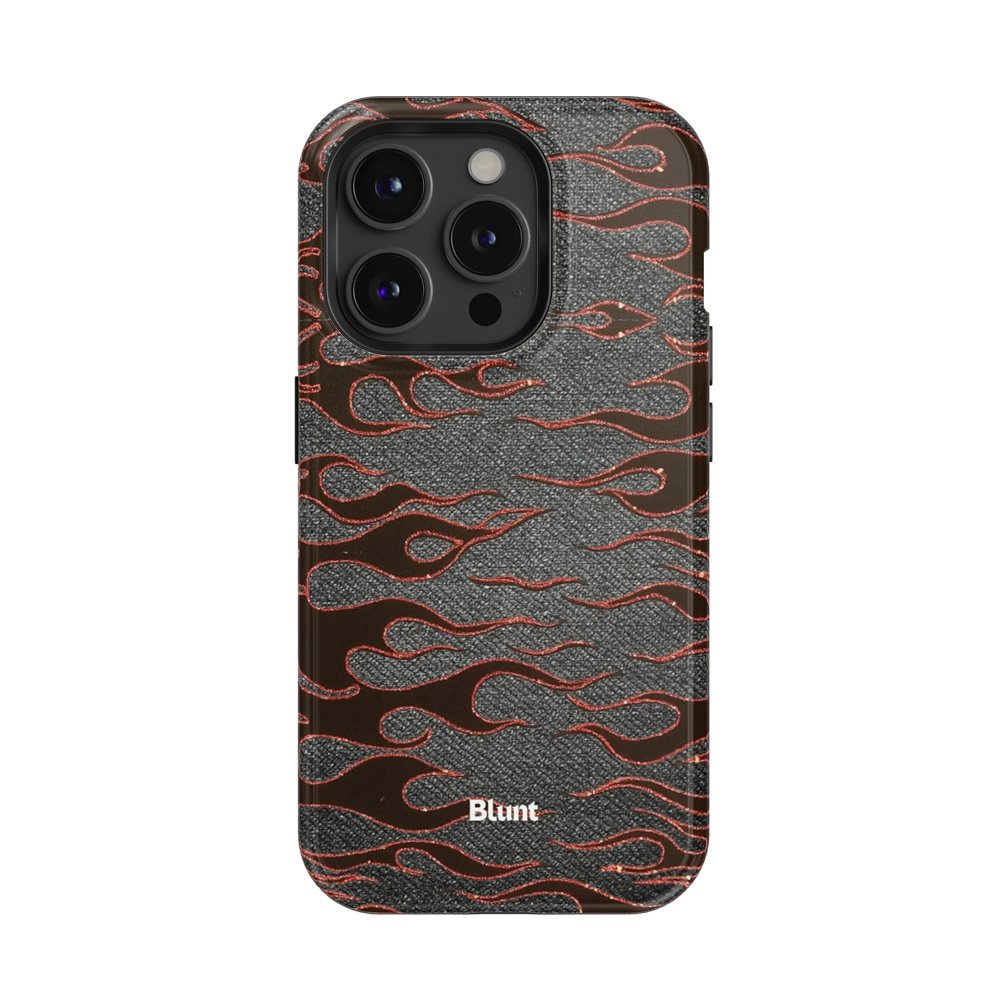 Steel Flame iPhone Case