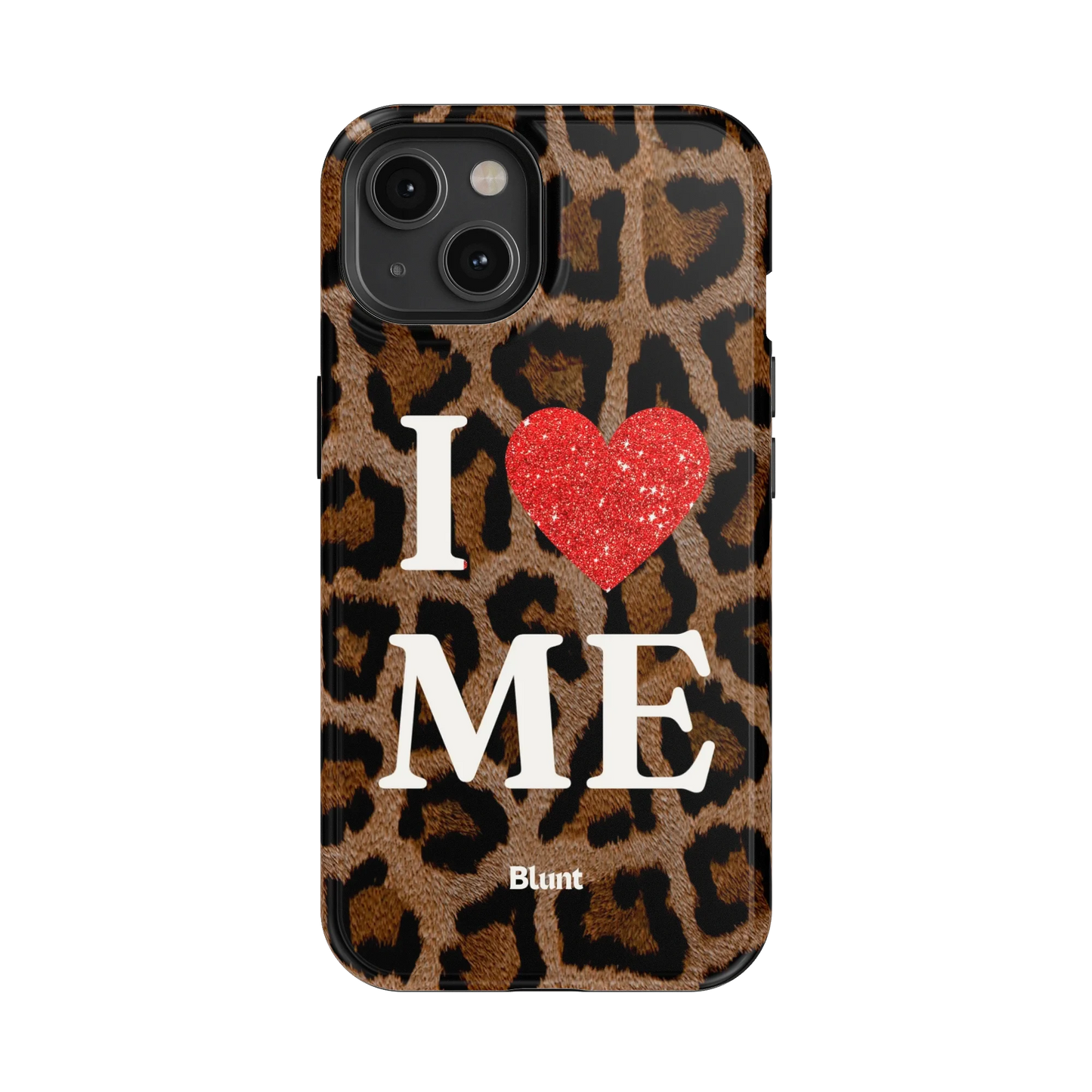 Cheetah I Love Me iPhone Case