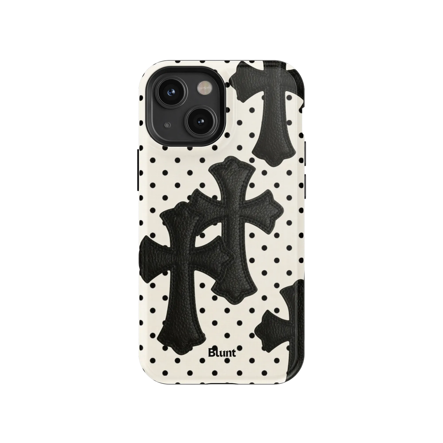 Noir Crosses iPhone Case
