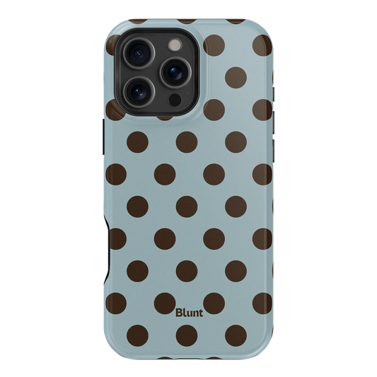 Seafoam Dot iPhone Case