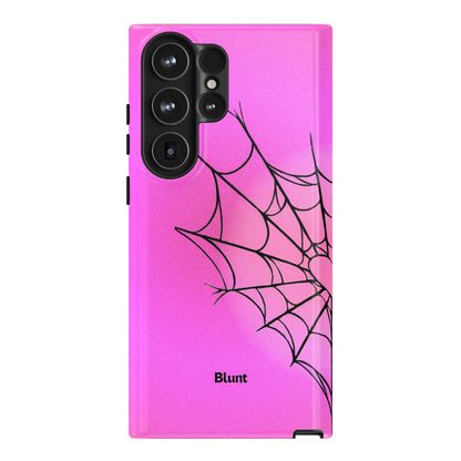 Pink Web Samsung Case