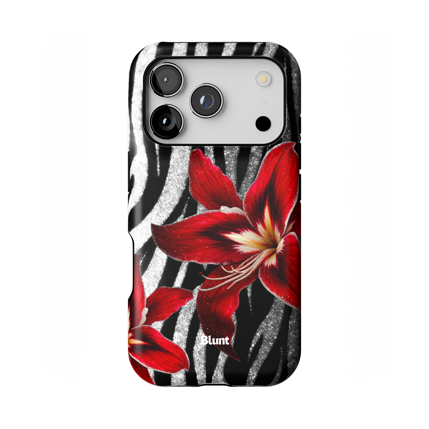 Zebra Rouge iPhone Case