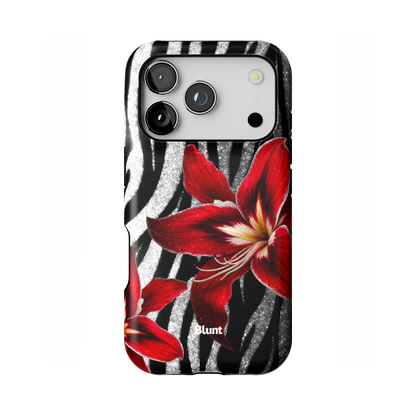 Zebra Rouge iPhone Case