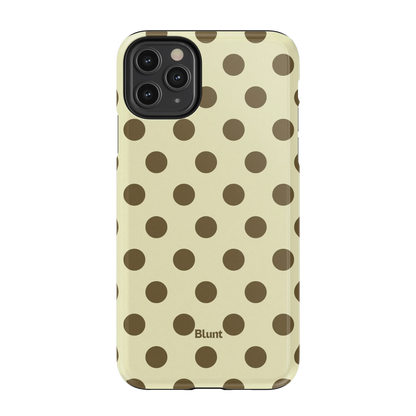 Pistachio Dot iPhone Case