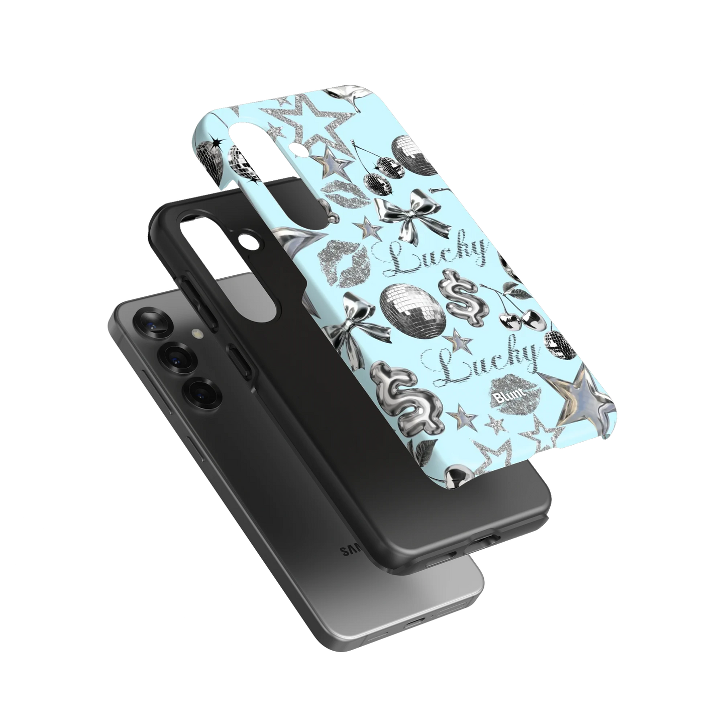 Lucky Baby Blue Samsung Case