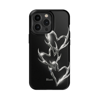 Chrome Flame iPhone Case