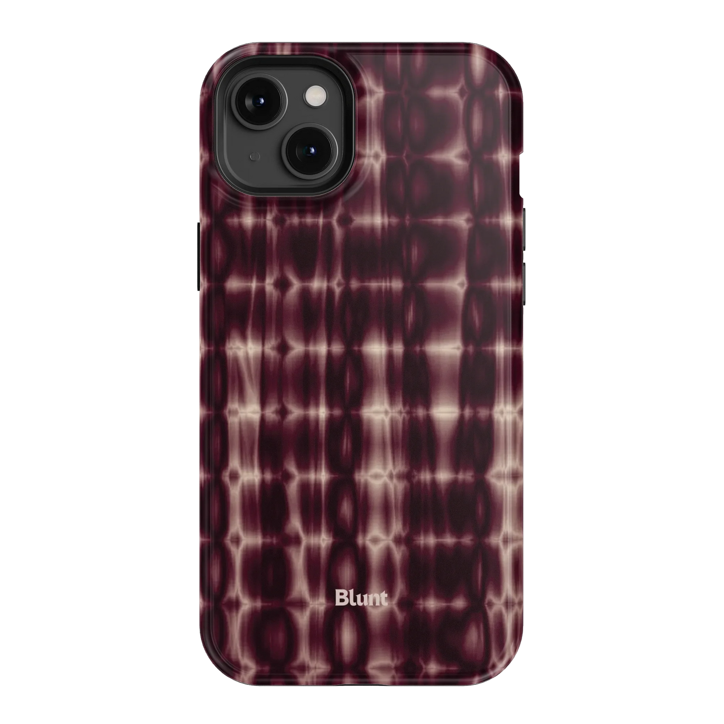 Purple Ripple iPhone Case