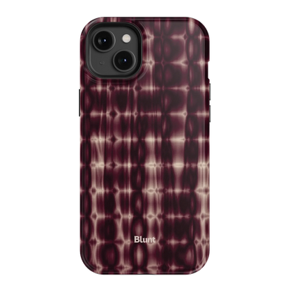 Purple Ripple iPhone Case
