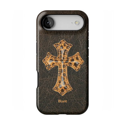 Golden Celine iPhone Case