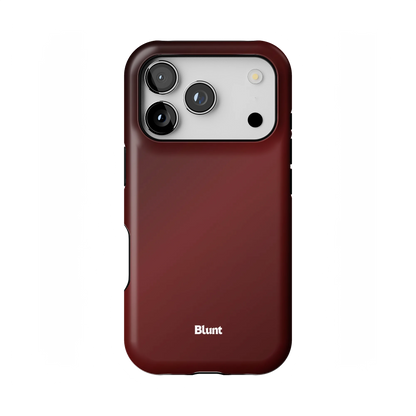 Oxblood iPhone Case