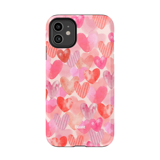 Candy Hearts iPhone Case