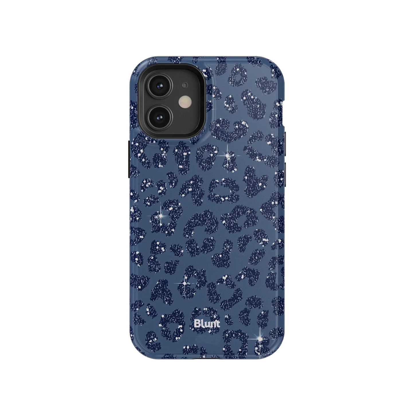 Blue Cheetah Print iPhone Case