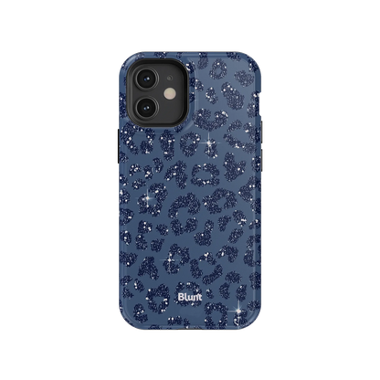 Blue Cheetah Print iPhone Case