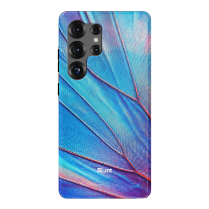 Azure Veins Samsung Case