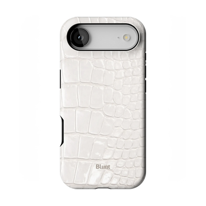 White Plush iPhone Case