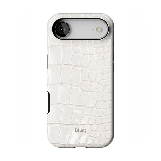 White Plush iPhone Case