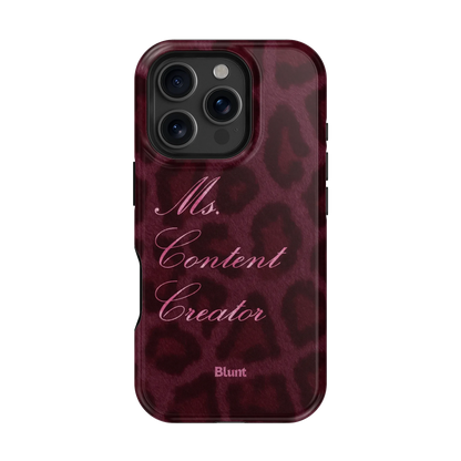 Content Queen iPhone Case