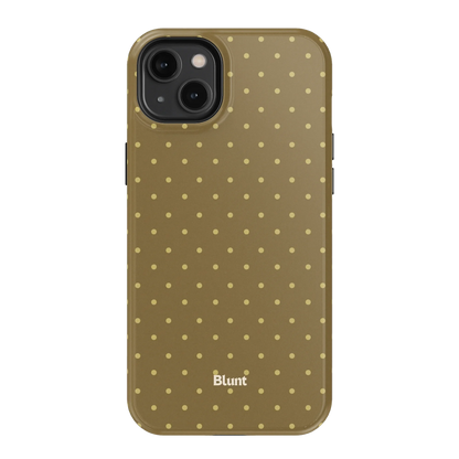 Olive Dot iPhone Case