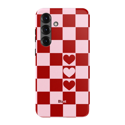 Checker Love Samsung Case