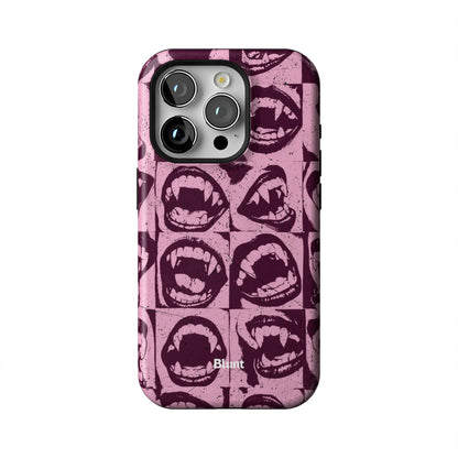 Sharp-Grid-iphone-case-iPhone 15 Pro-1