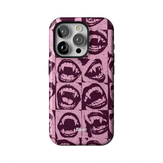 Sharp-Grid-iphone-case-iPhone 15 Pro-1