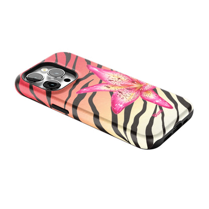 Striped-Lilly-iphone-case-iPhone 15 Pro-2