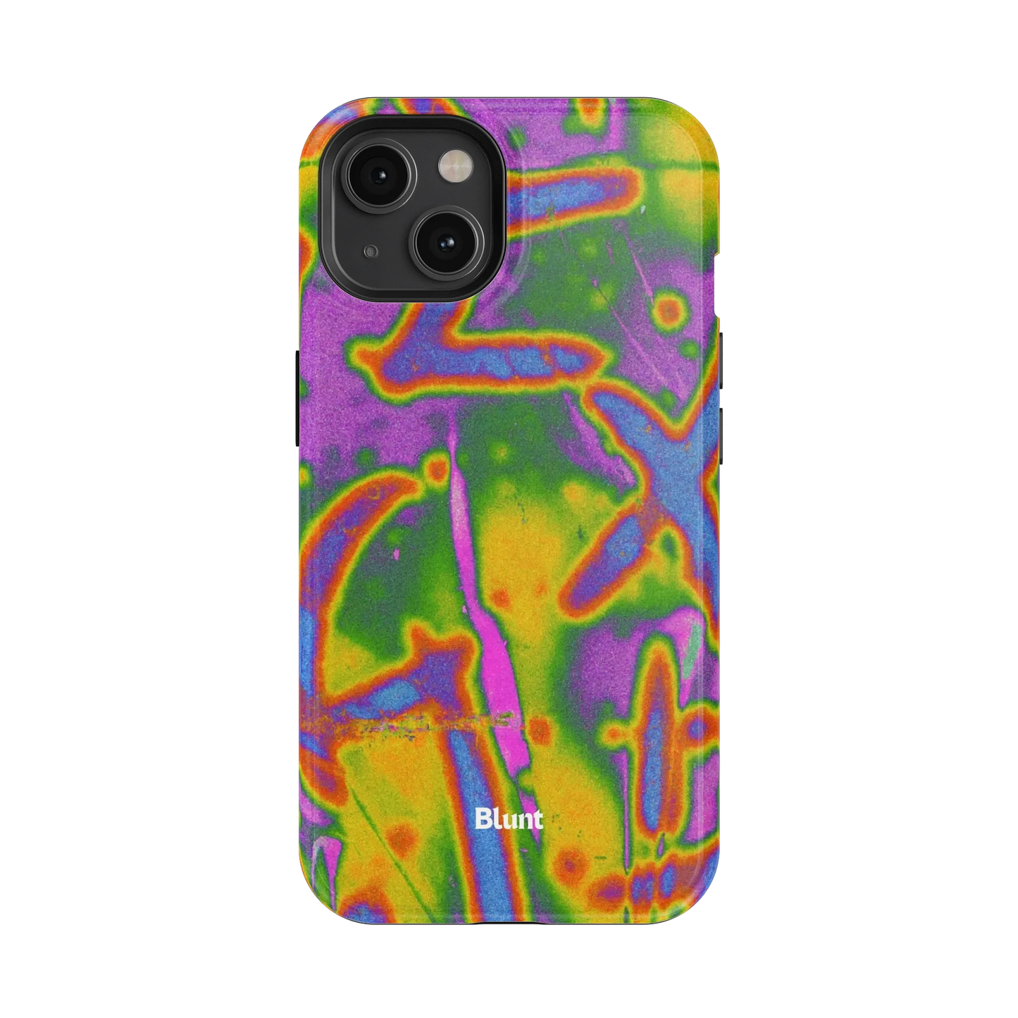 Neon Terrain iPhone Case