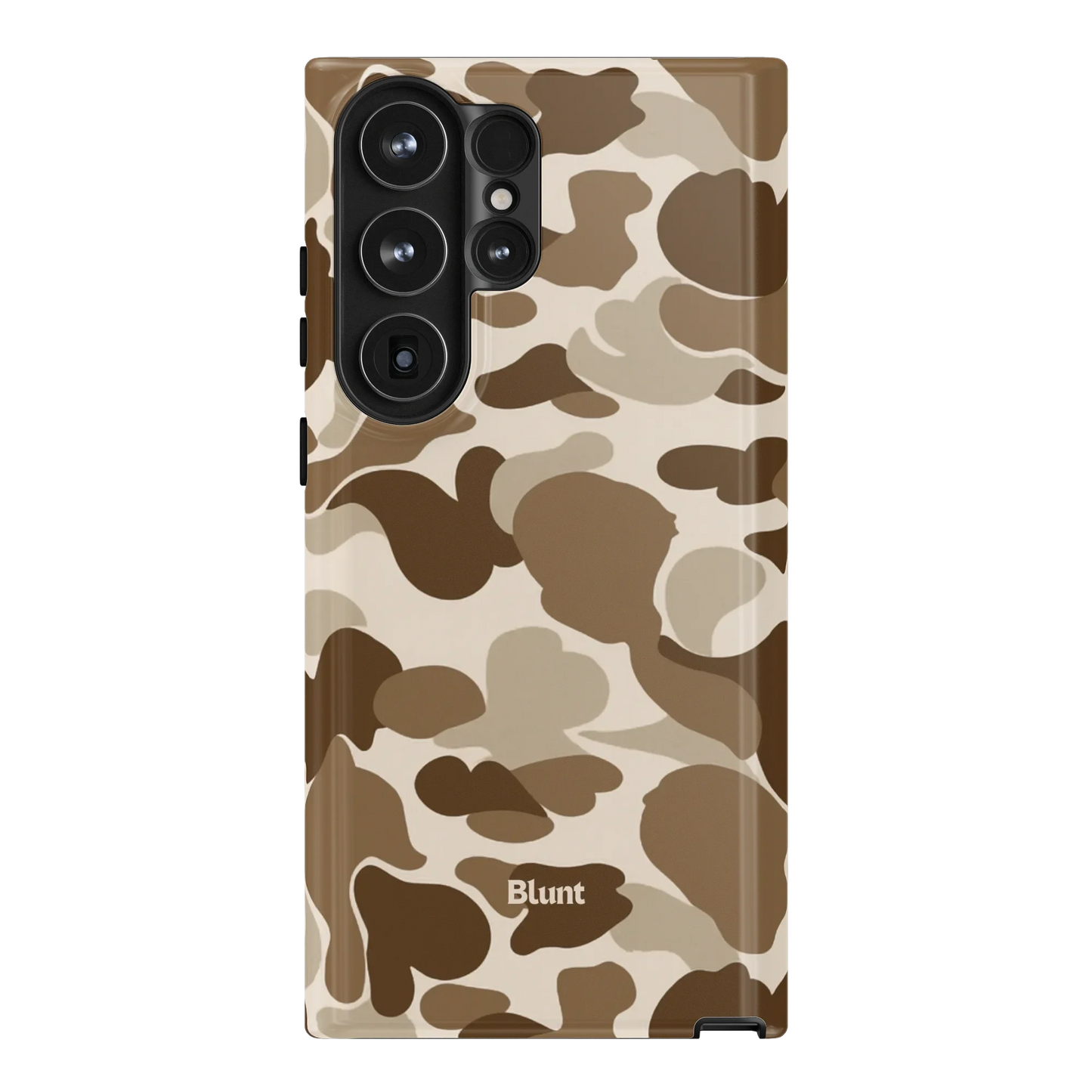 Brown Camo Samsung Case