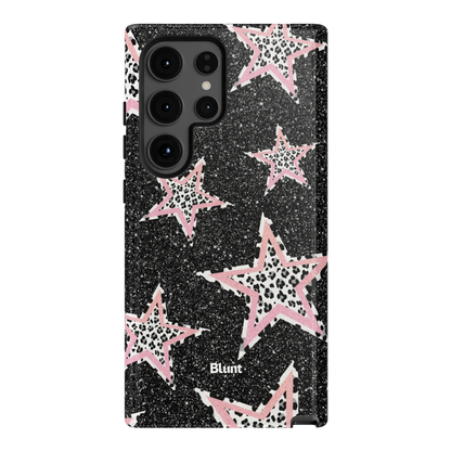 Pink Zebra Stars Samsung Case