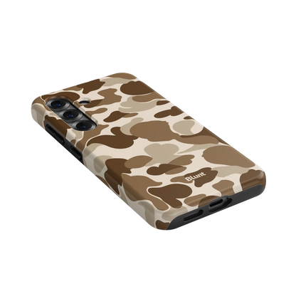 Brown Camo Samsung Case